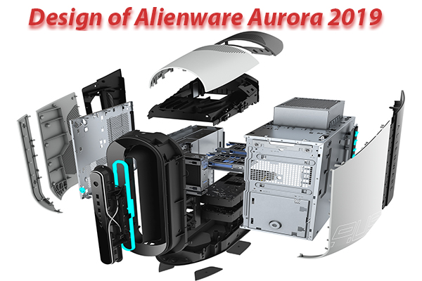 Design of Alienware Aurora 2019