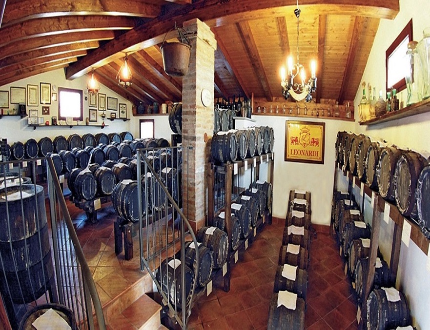 balsamic vinegar cellar